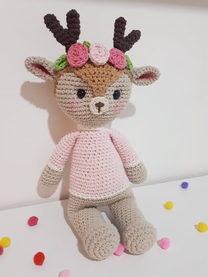 Crocheted Stuffed Animal Toy